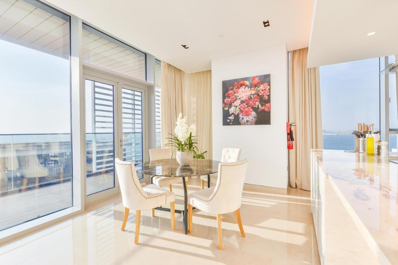 Posh 2 Bedroom Oceanfront Apt In The Heart Of Bluewaters Island Dubai Exterior photo